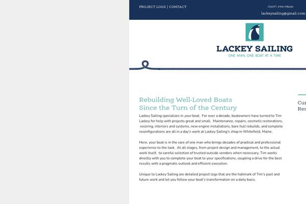 lackeysailing.com site used Lackeysailing