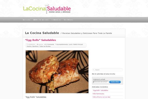 lacocinasaludable.com site used Glide