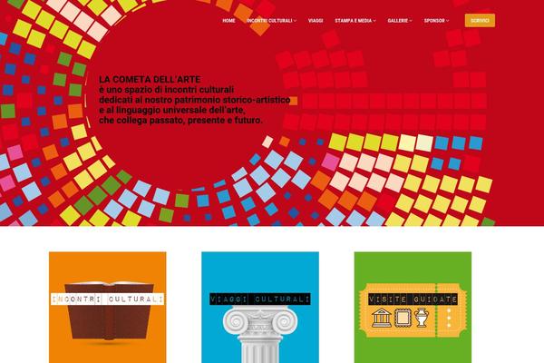 lacometadellarte.net site used Eventum