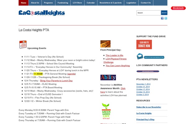 Academica theme site design template sample