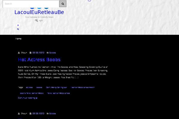lacouleuretleau.be site used Bloghub