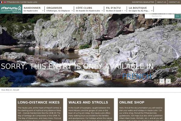 Site using qTranslate plugin