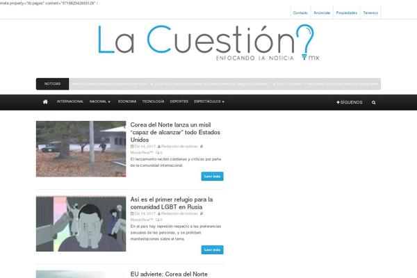 Site using WP Pipes plugin