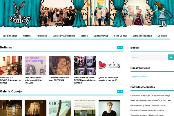 The Gossip theme site design template sample