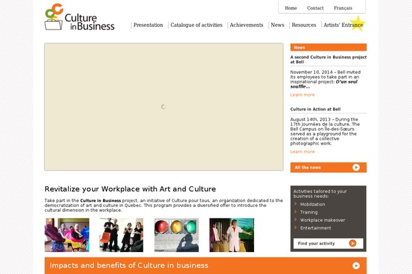 lacultureenentreprise.ca site used Laculture