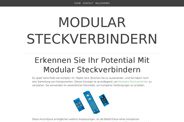 Bold Headline theme site design template sample