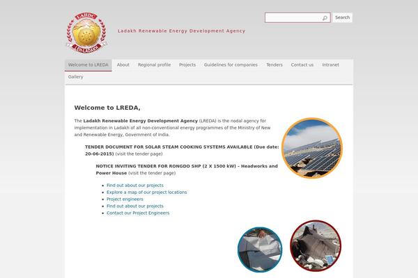 Comet theme site design template sample