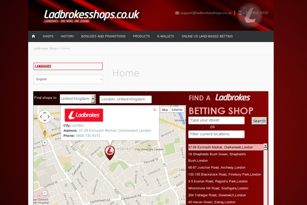 Site using J Shortcodes plugin