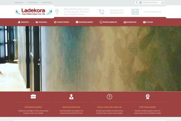 Yakamoz theme site design template sample