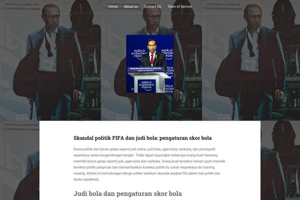 Padhang theme site design template sample