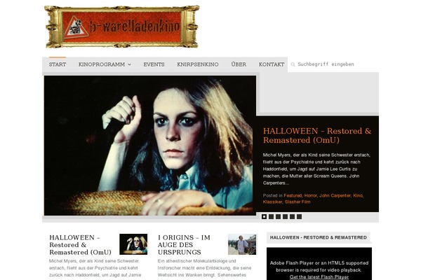 Baristawp theme site design template sample