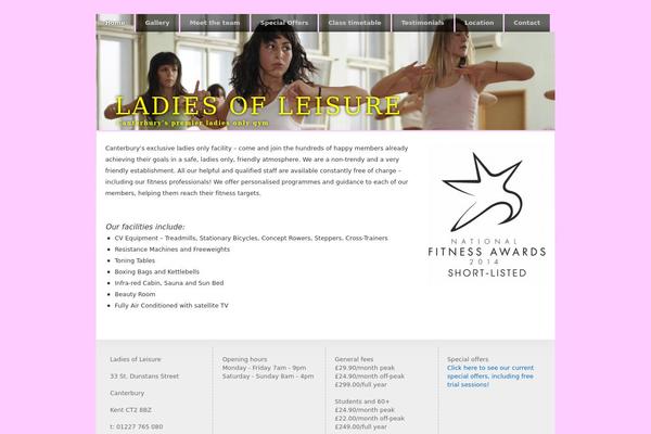 Clear Style theme site design template sample