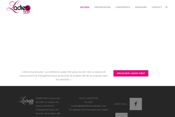 ladiesfirst-impact.fr site used Left