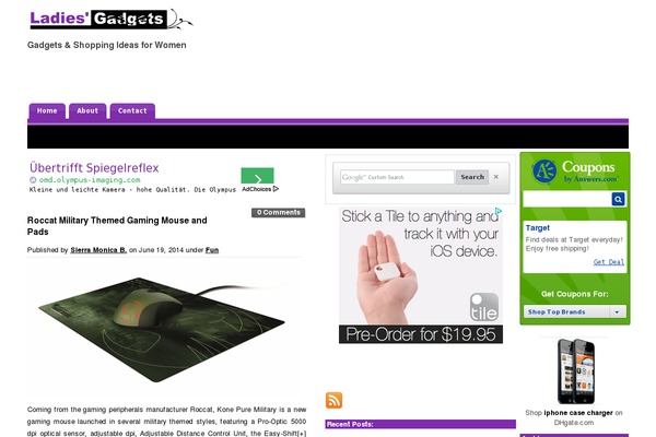 Customized theme websites examples