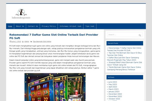 Smartline Lite theme site design template sample