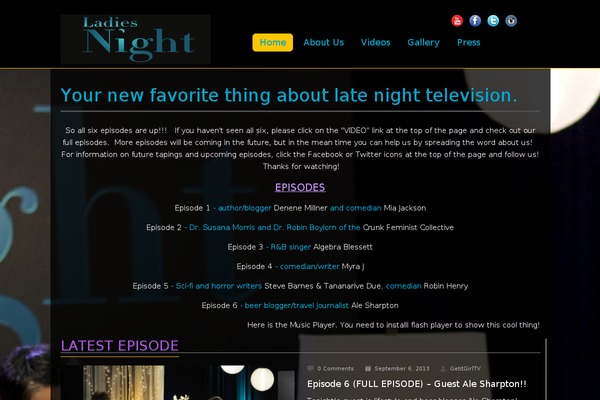 Vibration theme site design template sample
