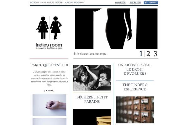 VoiceChild theme site design template sample