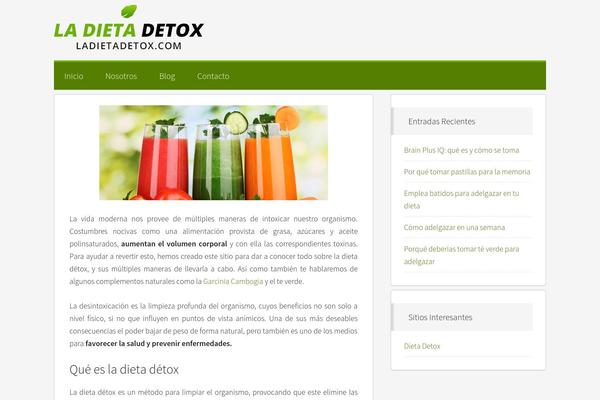 ladietadetox.com site used BlogWP