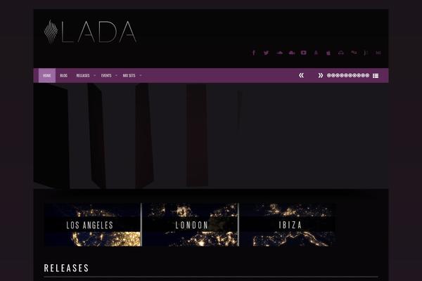 Site using Advanced AJAX Page Loader plugin