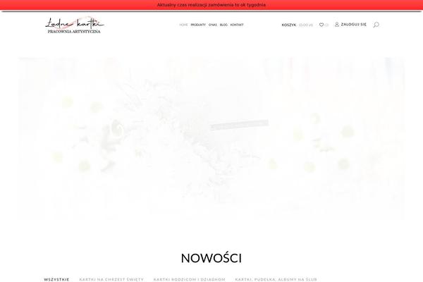 Depot theme site design template sample