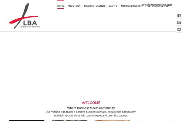 X Child theme site design template sample