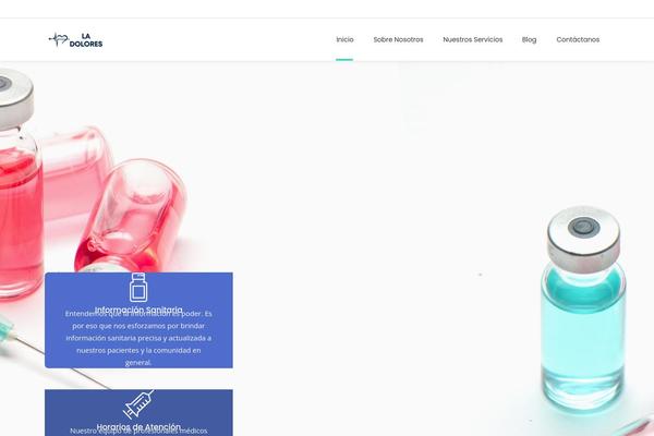 MediClinic theme site design template sample