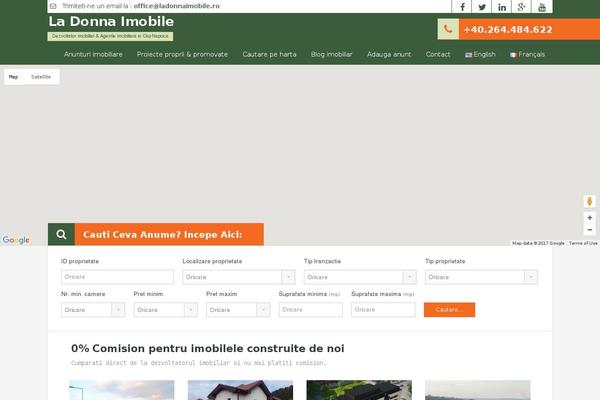 Houzez-child theme site design template sample