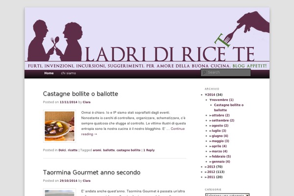 ladridiricette.it site used Nomnom