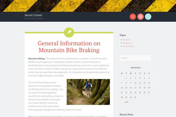Sorbet theme site design template sample