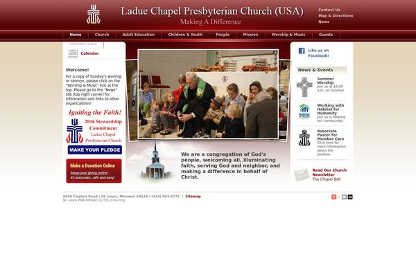 laduechapel.org site used Ladue