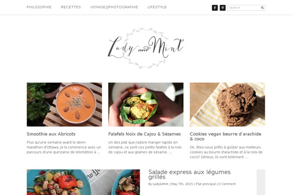 Creativeblogres theme site design template sample