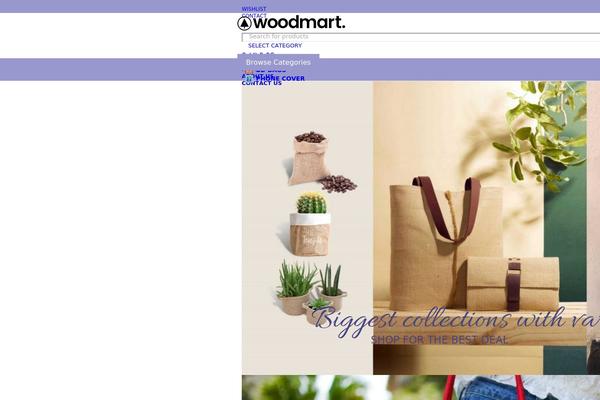 Woodmart-child theme site design template sample
