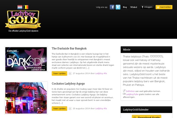 Academy theme site design template sample