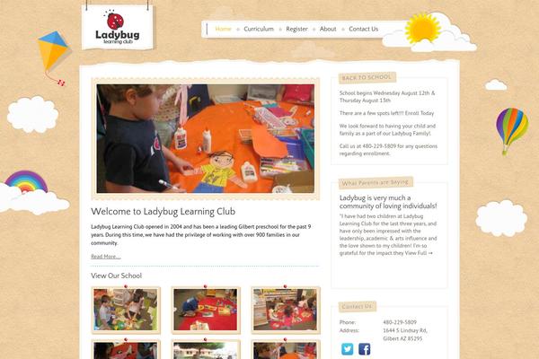 ladybuglearningclub.com site used Pulp