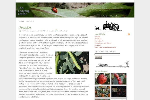 Site using Email plugin