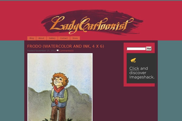 ladycartoonist.com site used Fresh