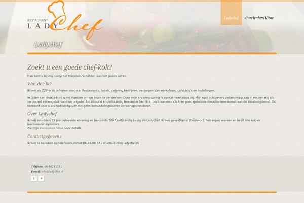 White Rock theme site design template sample