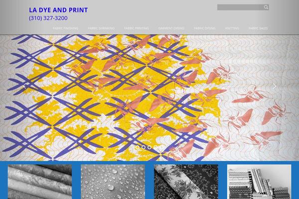 Meris theme site design template sample