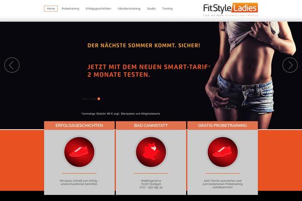 Gimnasio theme site design template sample