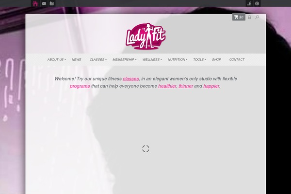 Enfinity theme site design template sample
