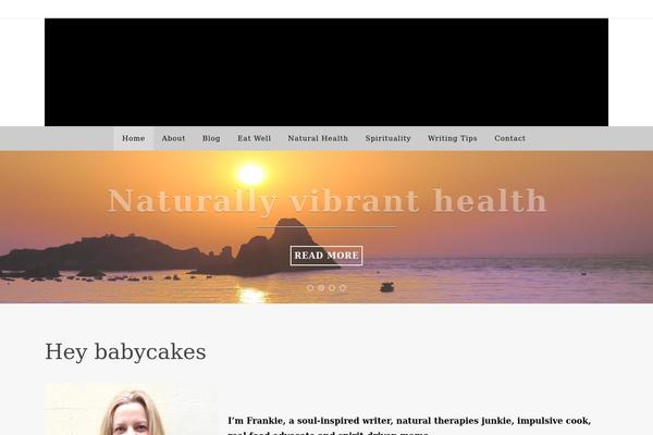 Nirvana theme site design template sample