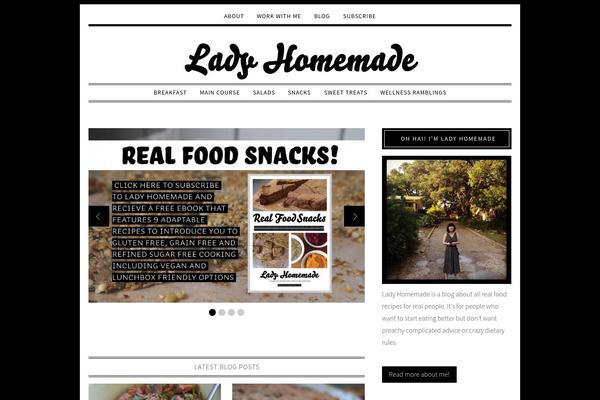 Lynette theme site design template sample