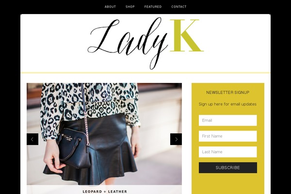 Marilyn theme site design template sample