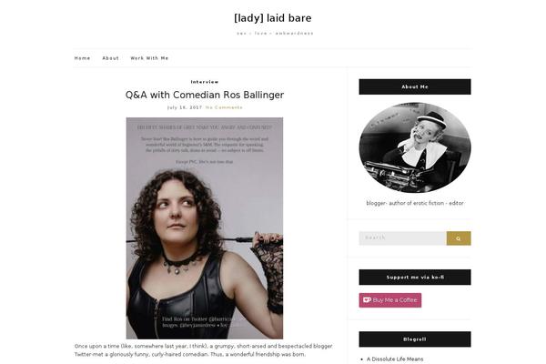 ladylaidbare.com site used Olsen Light