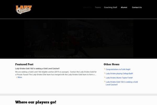 Sport theme site design template sample