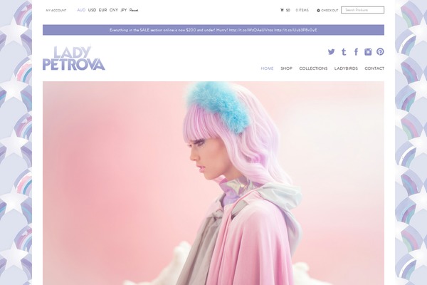 Mystile theme site design template sample