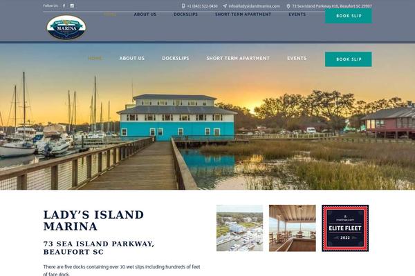 WaveRide theme site design template sample