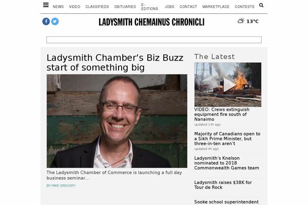 ladysmithchronicle.com site used Soundpress