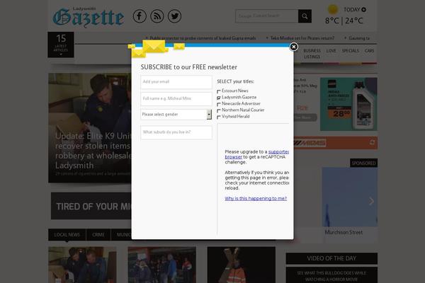 Site using Dp-network-wide-slider plugin