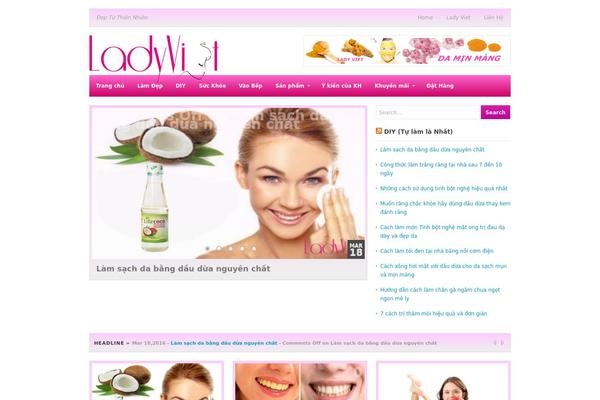 Table theme site design template sample